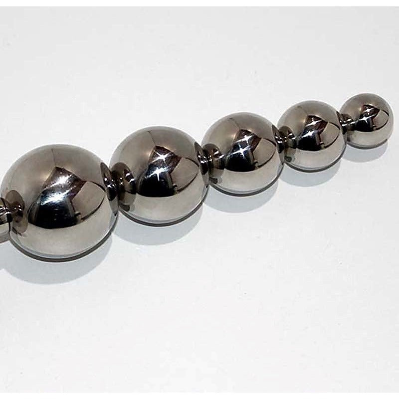 Pyramid Anal Joystick Steel Stimulator by Hell's Couture - Anal Beads and Balls