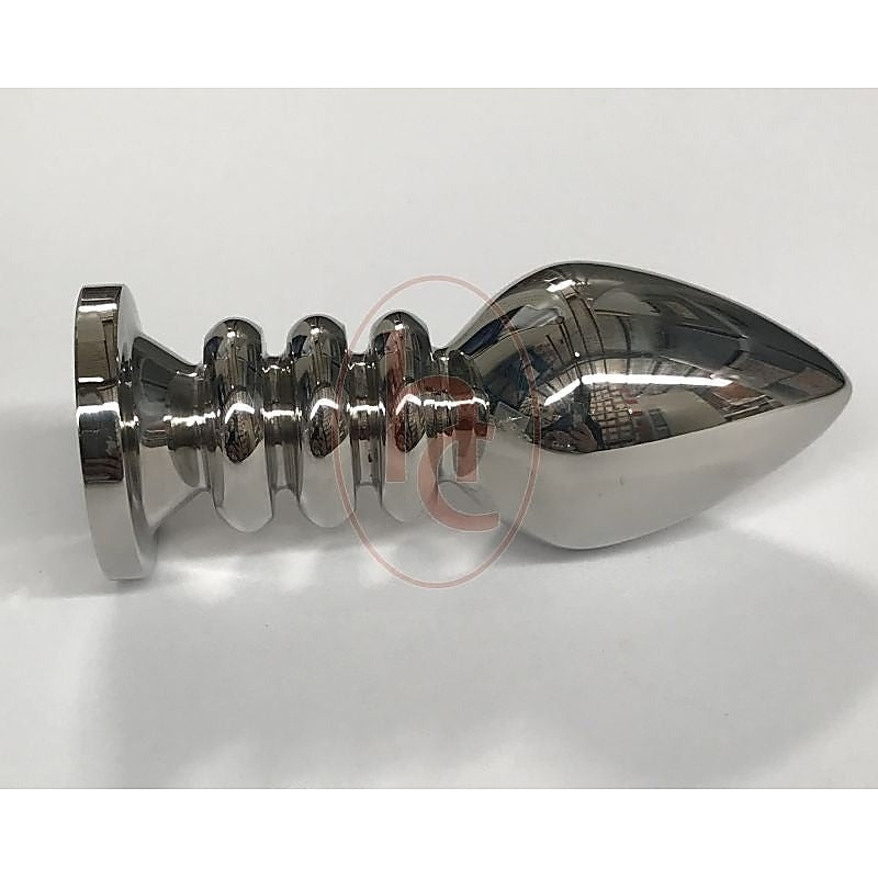 Ribbler Metal Jeweled Large Anal Plug by Hell's Couture - Breast and Nipple Toys
