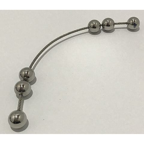 Metal Thai Beads Stick by Hell's Couture - Anal Beads and Balls