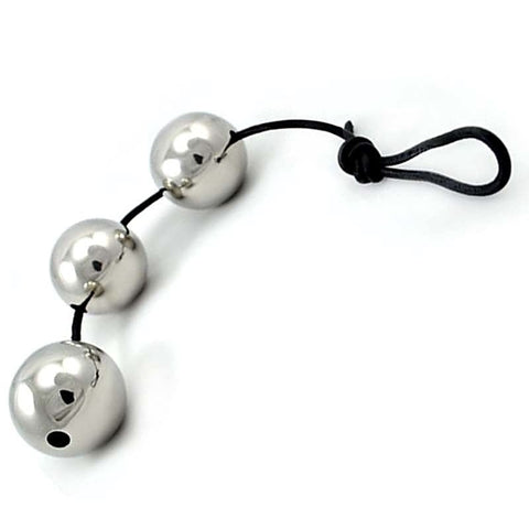 Three Ben Wa Balls Anal Beads - Love Eggs and Kegel Exercisers