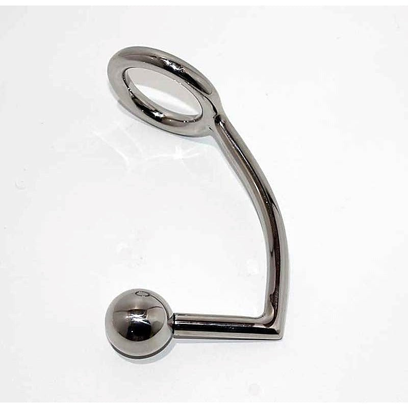 Steel Cock Ring Anal Intruder by Hell's Couture - Spreaders and Hangers