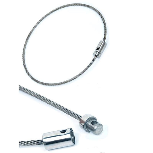 Steel Wire Lockable Slave Collar - Collars and Leads