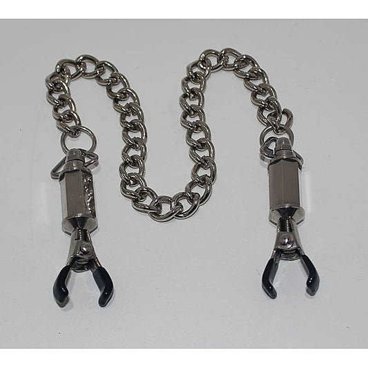 Hell's Couture Deluxe Adjustable Nipple Clamps - Crafted for Pleasure, Built for Endurance - Breast and Nipple Toys