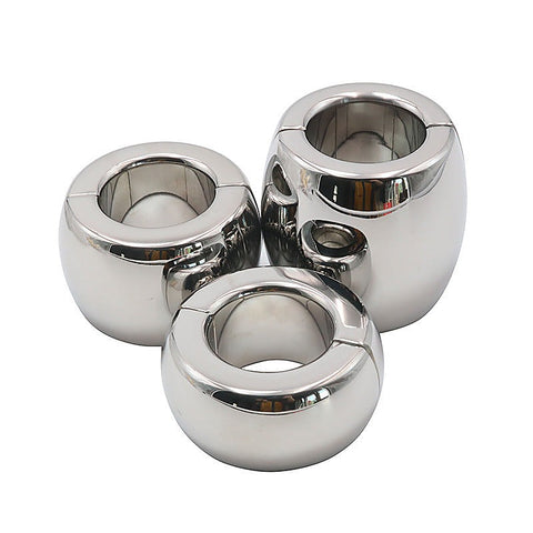Magnetic Split Ring Steel Stretcher Weights - Intense Sensation, Maximum Comfort