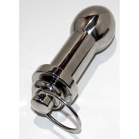 Precision-Crafted Pleasure - Endo Steel Anal Plug - Steel Sex Toys