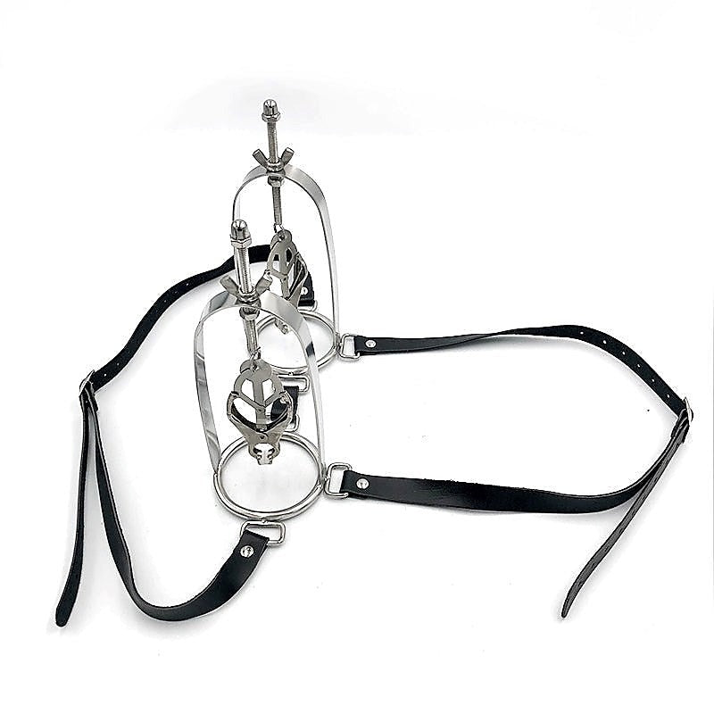 Clover Clamp Nipple Stretcher With Strap - Breast and Nipple Toys