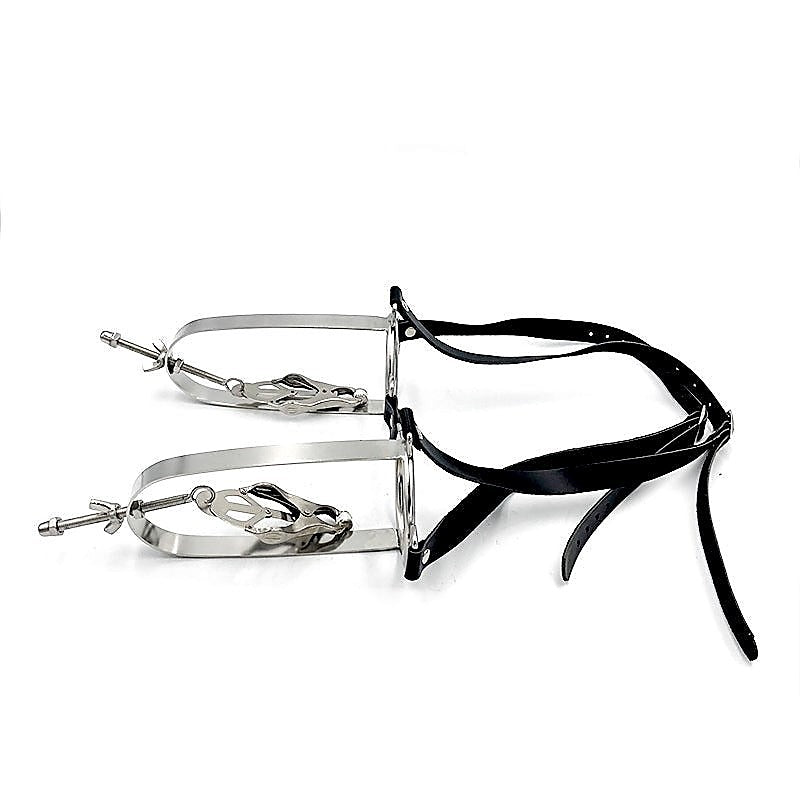 Clover Clamp Nipple Stretcher With Strap - Breast and Nipple Toys