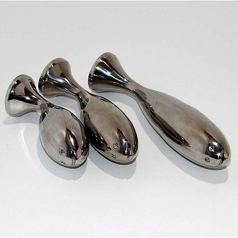 The Whale Jewelled Anal Probe Medium by Hell's Couture - Personal Massagers