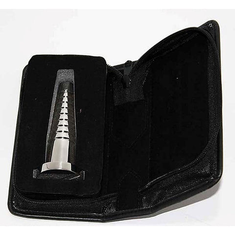 Tiered Metal Butt Plug by Hell's Couture - Steel Sex Toys