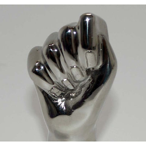 Premium Handy Metal Fist Toy by Hell's Couture - Steel Sex Toys