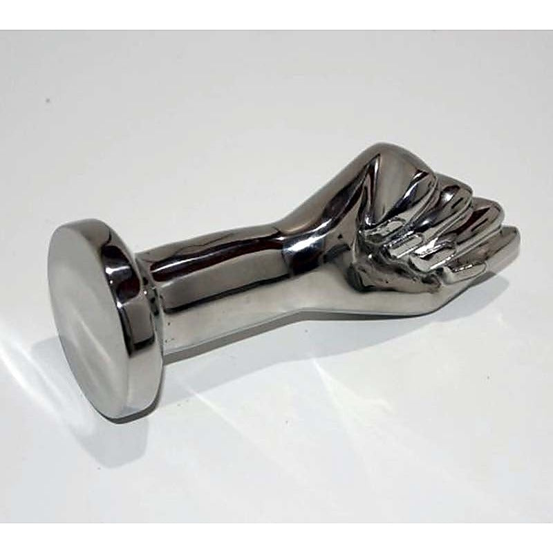 Premium Handy Metal Fist Toy by Hell's Couture - Steel Sex Toys