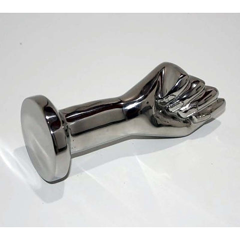 Premium Handy Metal Fist Toy by Hell's Couture - Steel Sex Toys