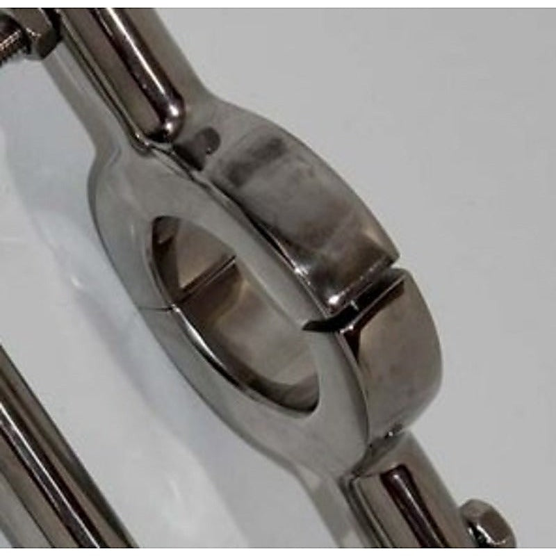Ball Stretcher and Crusher by Hell's Couture - Ball and Cock Toys