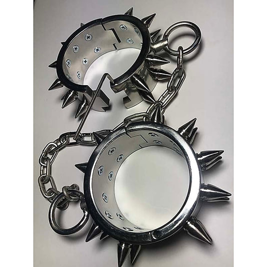 Unisex Spiked Leg Irons