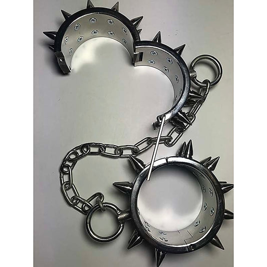 Unisex Spiked Leg Irons