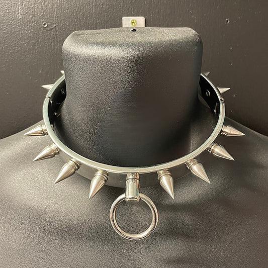 Spiked Metal BDSM Collar