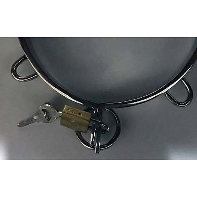 Premium Minion Steel Collar by Hell's Couture - Collars and Leads