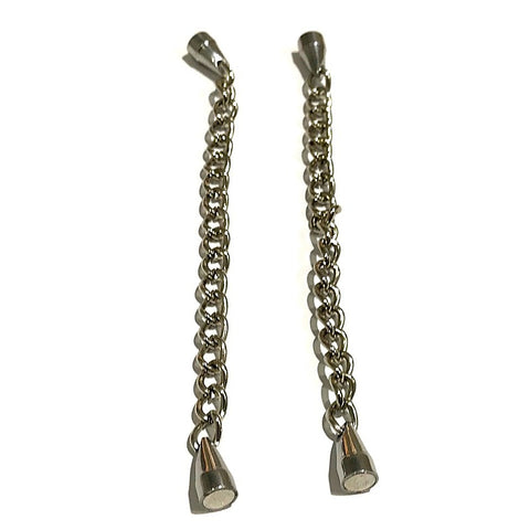 Magnetic Nipple Clamps by Hell's Couture - Breast and Nipple Toys