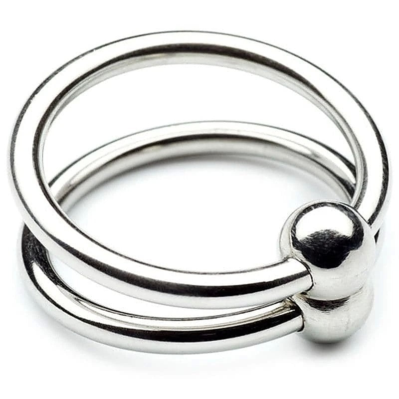 Cock Ring Duo Glans & Ball by Hell's Couture - Cock Rings