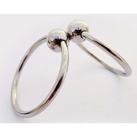 Cock Ring Duo Glans & Ball by Hell's Couture - Cock Rings