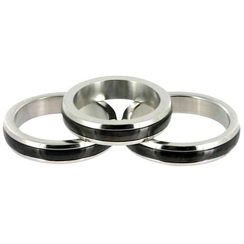 Burn the Rubber Steel C-Ring - Cock Rings