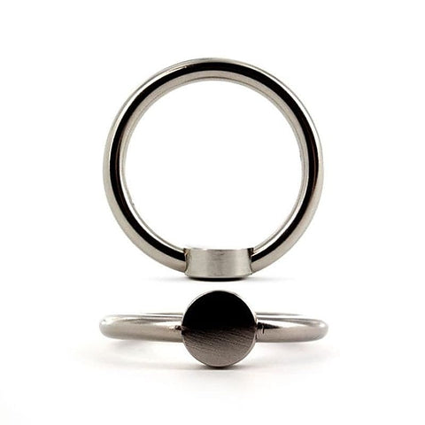 FunSteel Glans Ring by Hell's Couture - Cock Rings