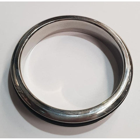 Stainless Steel Pleasure Cock Ring by Hell's Couture - Cock Rings