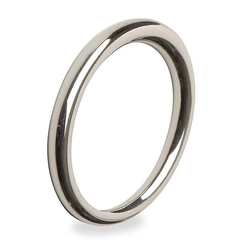 Steel Cock Ring 8mm by Hell's Couture - Cock Rings
