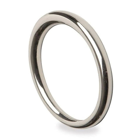 Steel Cock Ring 8mm by Hell's Couture - Cock Rings