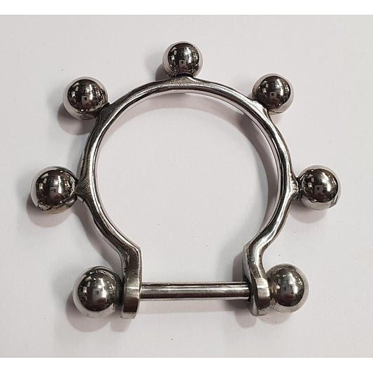 SoGou Frenulum Loop With 7 Barbells - Cock Rings