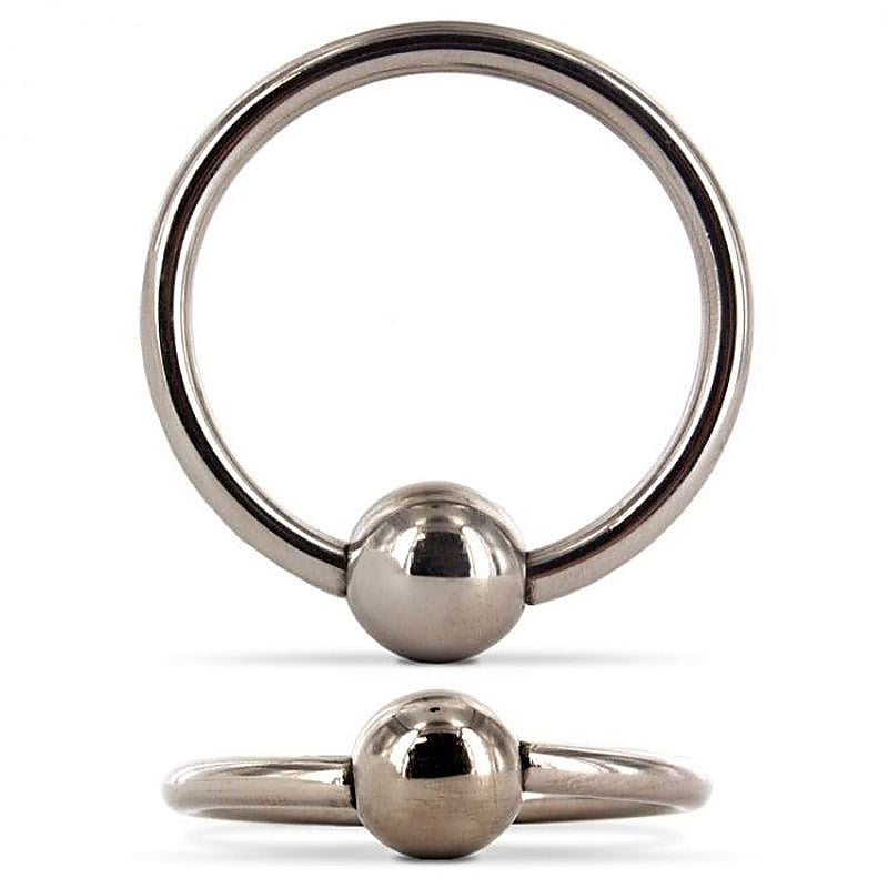 The Frisky Head Ring & Ball by Hell's Couture - Cock Rings