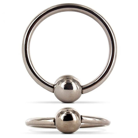 The Frisky Head Ring & Ball by Hell's Couture - Cock Rings