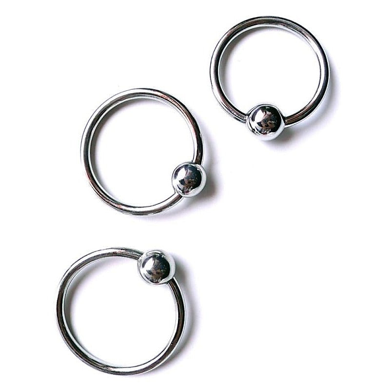 The Frisky Head Ring & Ball by Hell's Couture - Cock Rings