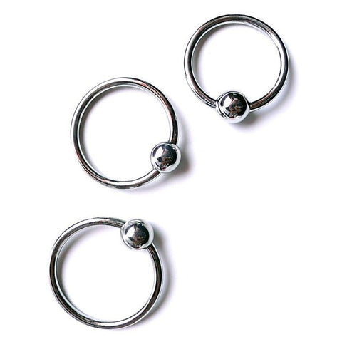 The Frisky Head Ring & Ball by Hell's Couture - Cock Rings