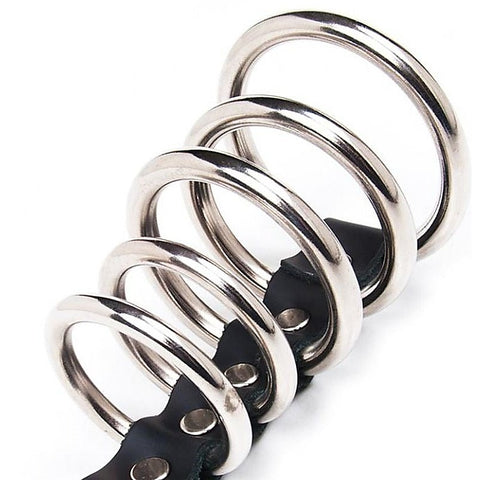 Gates of Hell Cock 2 Rings by Hell's Couture - Cock Rings