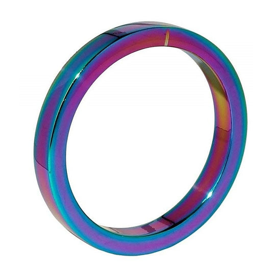 Rainbow Cock Ring Steel 6MM