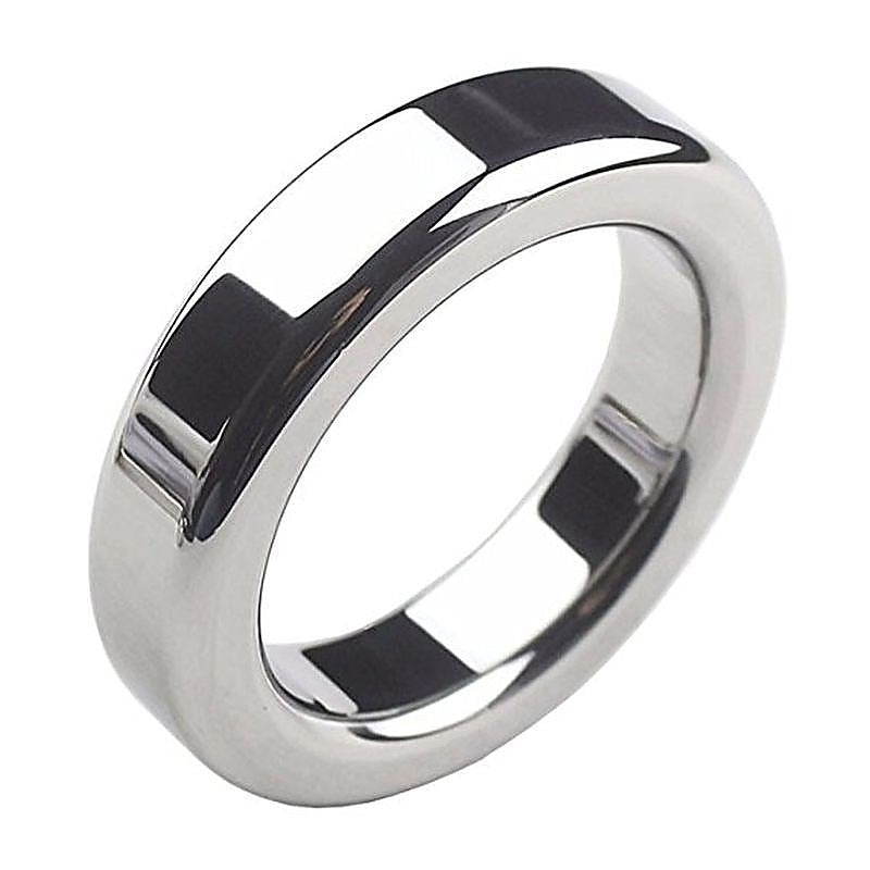 Titan Steel Wide Cock Ring by Hell's Couture - Cock Rings
