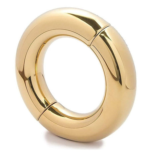 Oval Ball Metal Stretcher Gold