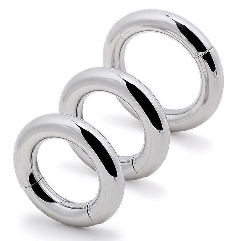 Magnetize Stainless Steel Magnetic Ball Stretcher by BDStyle - Ball and Cock Toys