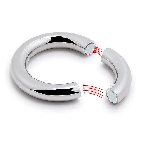 Magnetize Stainless Steel Magnetic Ball Stretcher by BDStyle - Ball and Cock Toys