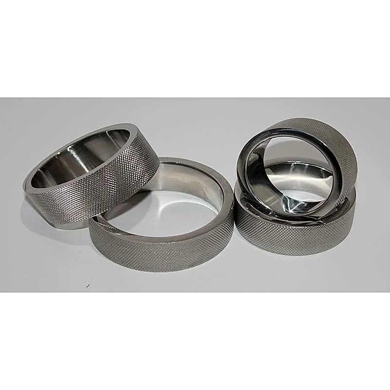 Knurled Surface Cock Ring 20mm by Hell's Couture - Cock Rings