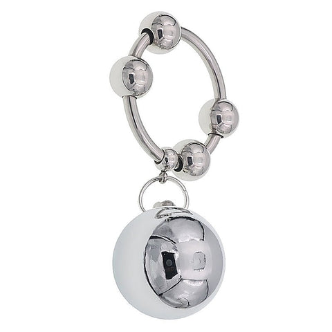 Premium Metal Testicle Weight Hanger by BDStyle - Cock Rings
