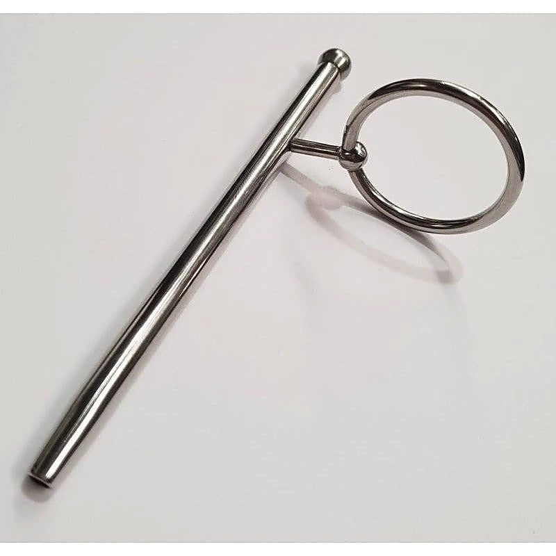Prince Albert Wand & Urethral Bar by Hell's Couture - Penis Plugs