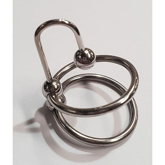 Dual Glans Rings for Powerful BDSM Sensation Play