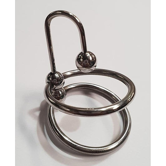 Dual Glans Rings for Powerful BDSM Sensation Play