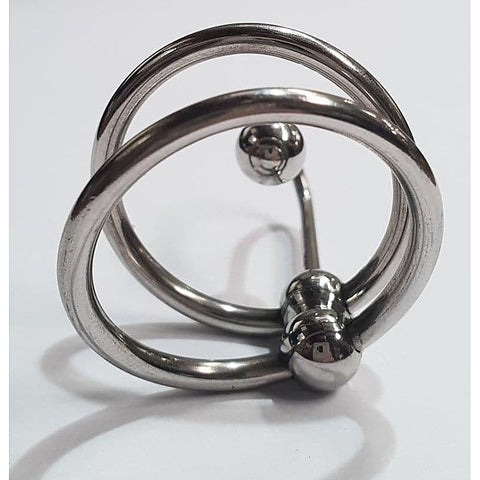 Dual Glans Rings for Powerful BDSM Sensation Play - Penis Plugs