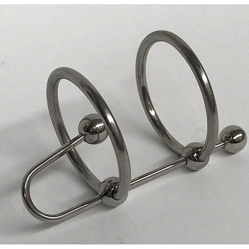 Freak Out Nation Sperm Plug & Dual Glans Dual Rings - Penis Plugs