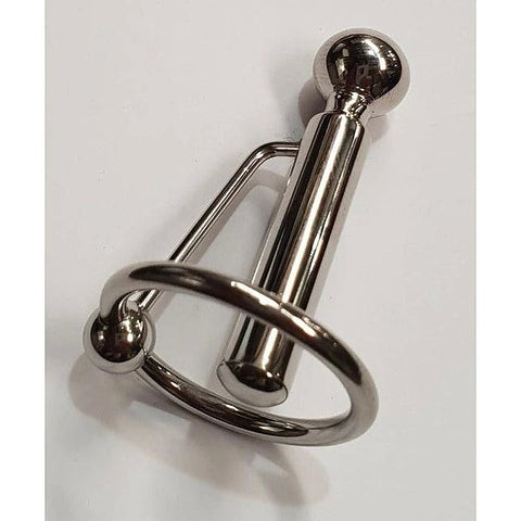 Jezebel Penis Plug With Glans Ring - Penis Plugs