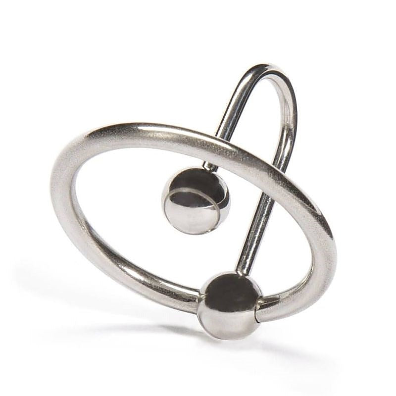 Glans Ring & Cum Stopper by Hell's Couture - Penis Plugs