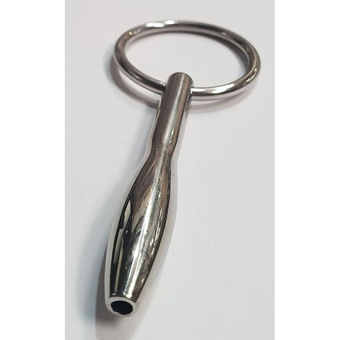 Penis Plug Cum Thru with Ring by Hell's Couture - Penis Plugs